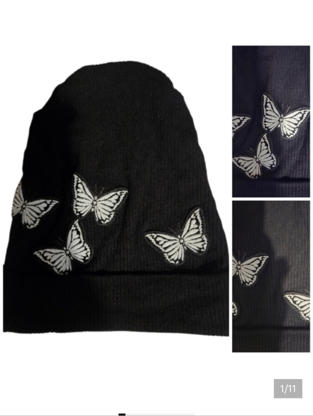 Lauren Moshi Butterfly Patch hat